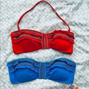 Lucky Brand Swim bandeau bundle
